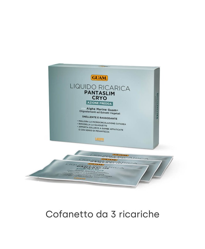 PantaSlim Crio 3 buste ricarica Effetto Freddo Snellente PantaSlim Crio 3 buste ricarica Effetto Freddo Snellente